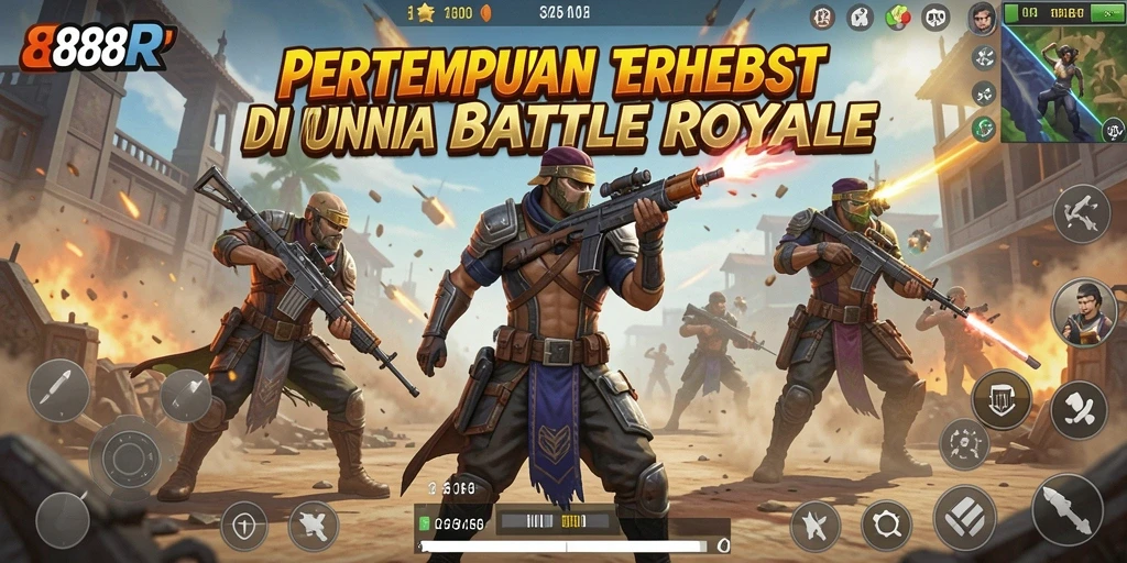 Gameplay intens di 888R dengan pertempuran seru dan strategi mendalam.
