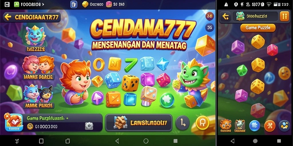 Tampilan gameplay CENDANA777 yang menarik dan menantang.