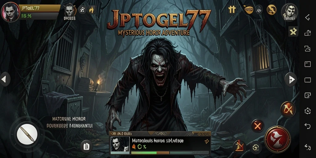 Screenshot JPTOGEL77 dengan gameplay yang menyeramkan dan menegangkan.