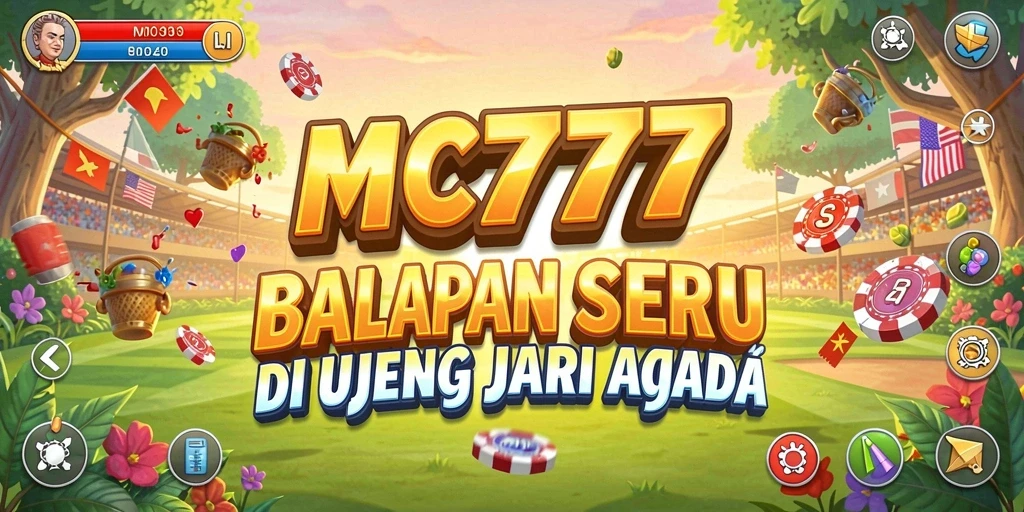 Tampilan gameplay menegangkan dalam balapan mobil yang cepat.