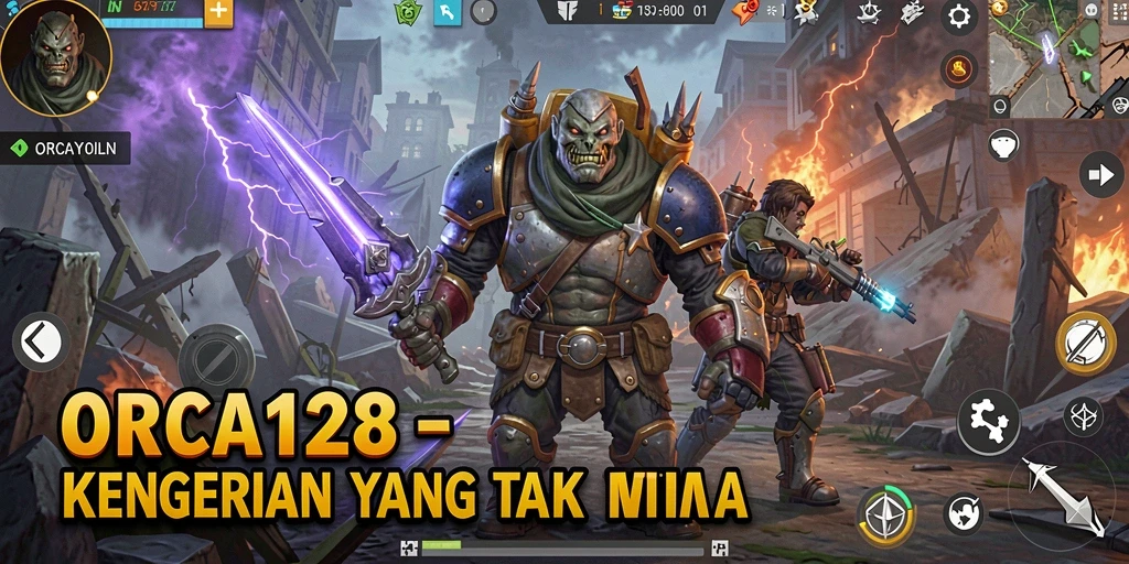Gameplay ORCA128 yang penuh ketegangan dan kengerian.