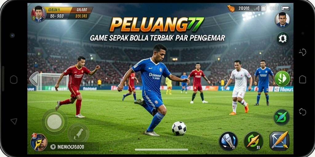 Tampilan gameplay PELUANG77 yang mendebarkan di lapangan.