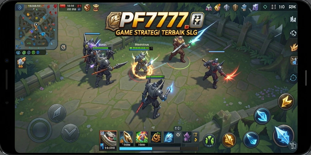 Tangkapan layar gameplay PF777 menampilkan pertempuran strategis yang mendebarkan.