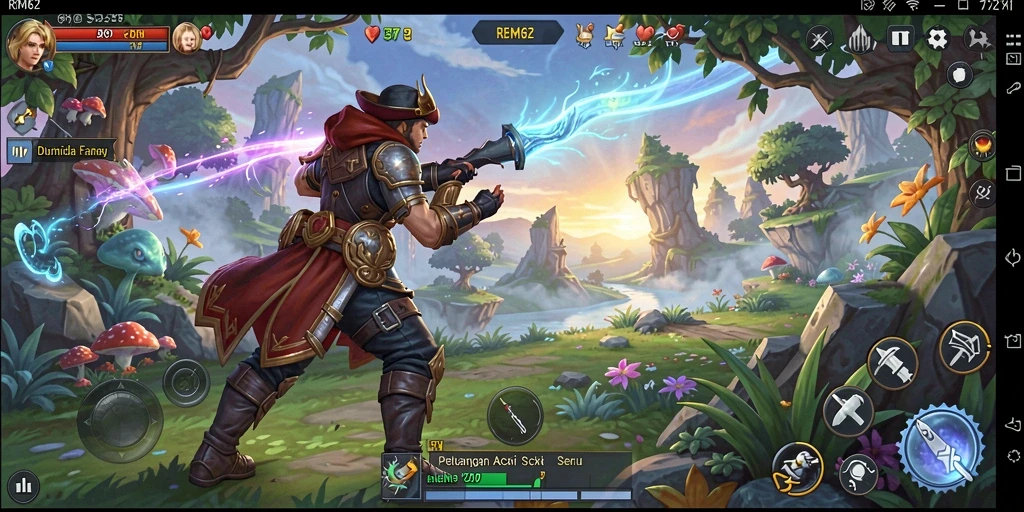 Gameplay seru dan menantang di dunia petualangan REMI62.