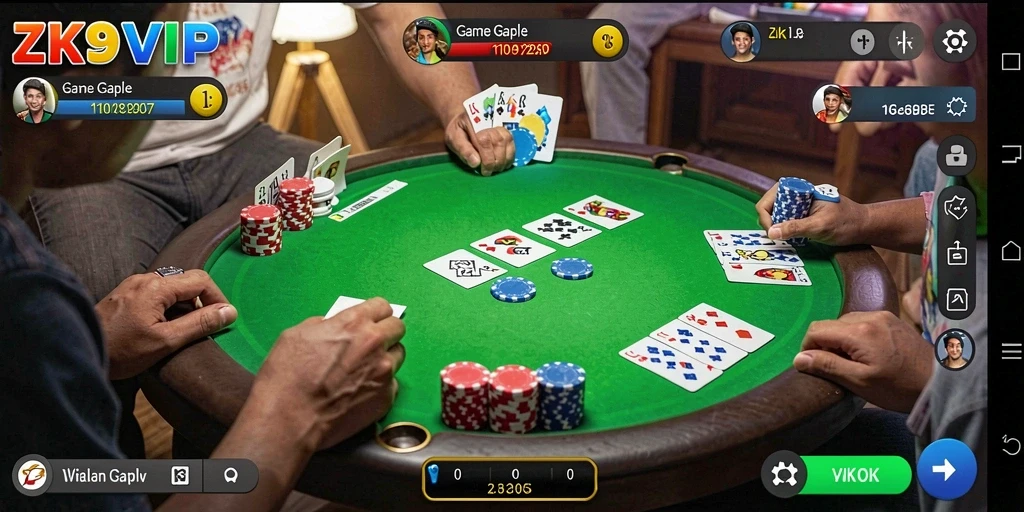 Gameplay seru dan menarik dalam ZK9VIP yang membuat pemain betah.